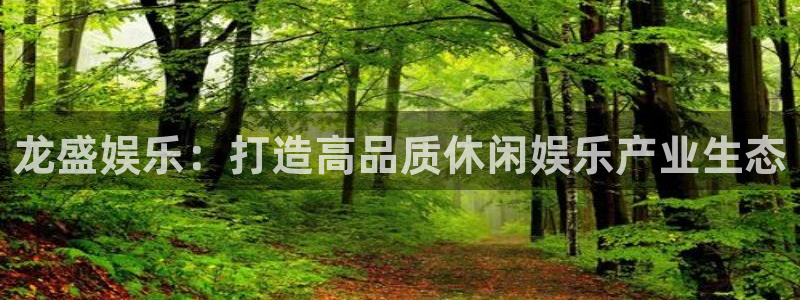 恒盛娱乐是正规平台吗：龙盛娱乐：打造高品质休闲娱乐产业生态